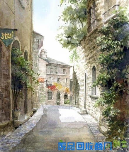 唯美插画 动漫卡通风景美图