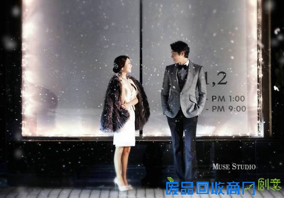 韩国慕色婚纱摄影工作室,不是韩式的而是韩国的