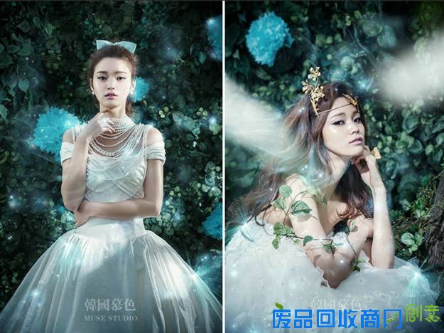 韩国慕色婚纱摄影工作室,不是韩式的而是韩国的