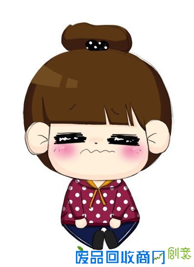 超可爱漫画人物图片 萌不萌，萌不萌，很萌好吧