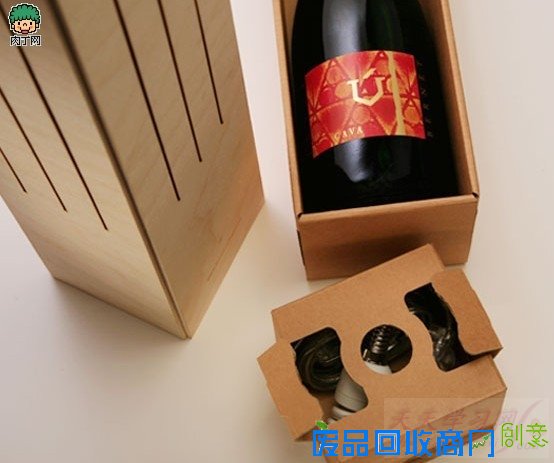 红酒盒创意台灯