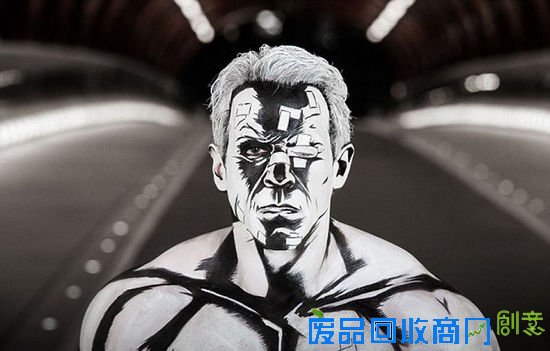 加拿大化妆师将真人变动漫人物(组图)