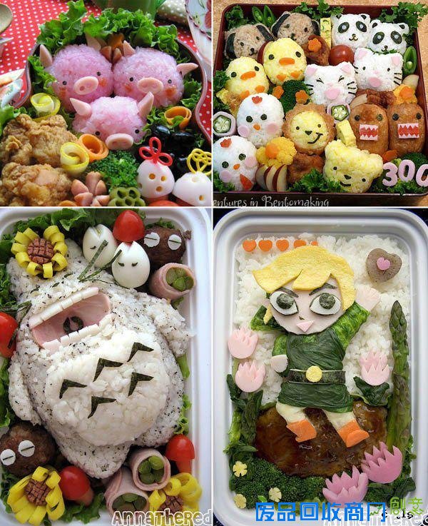 十张令人食欲大振的唯美可爱便当图片