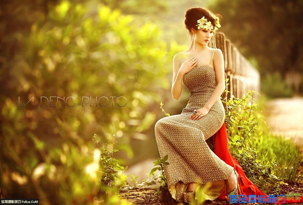 看看人像大师如何拍 逆光人像摄影技巧