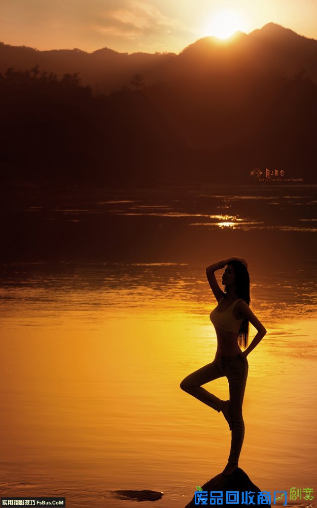 看看人像大师如何拍 逆光人像摄影技巧