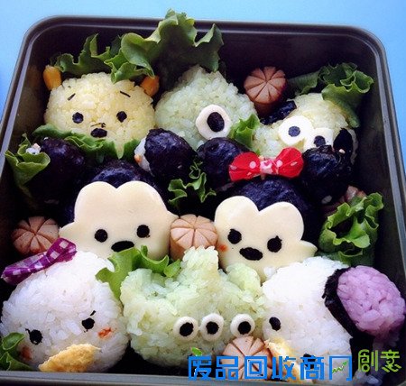 看日本可爱便当大比拼！萌到你舍不得吃（组图）