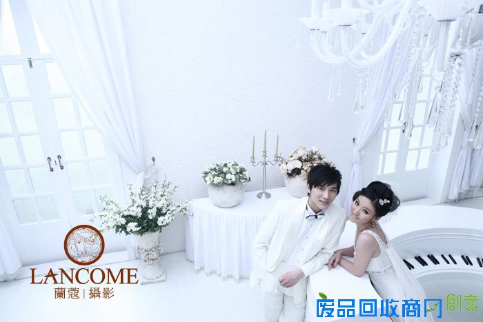 唯美婚纱照成流行趋势之一