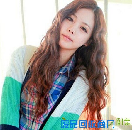 韩国水波纹烫发图片1