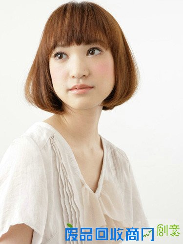 短发齐刘海发型图片,齐刘海短发发型图片2015女,齐刘海短发发型图片女生