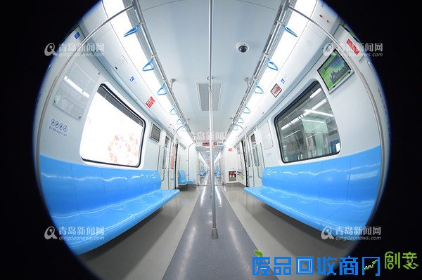 青岛地铁M3号线唯美写真：曝内部超广角美图