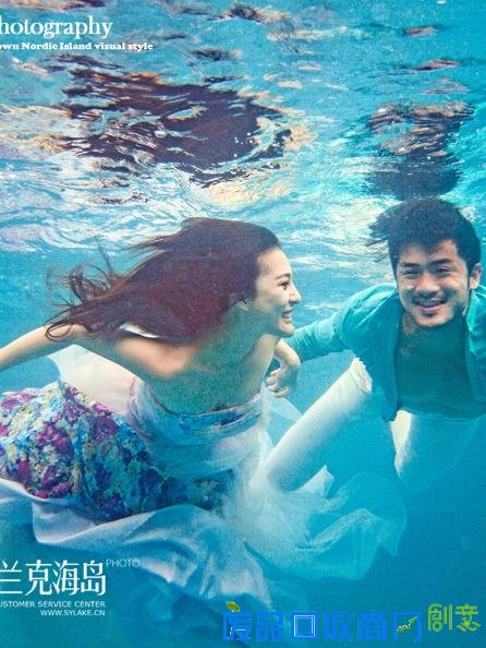 大连婚纱摄影工作室之水下婚纱摄影怎么拍