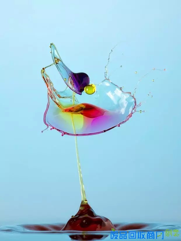 创意摄影：水滴的美妙瞬间