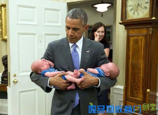 [图]美白宫首席摄影师发布年度影集：总统日常照令人动容