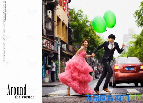 唯美韩式婚纱照爱情驶往巴厘岛