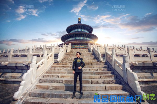 V视觉摄影，北京婚纱摄影好口碑中国风