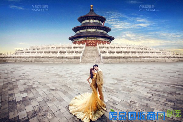 V视觉摄影，北京婚纱摄影好口碑中国风