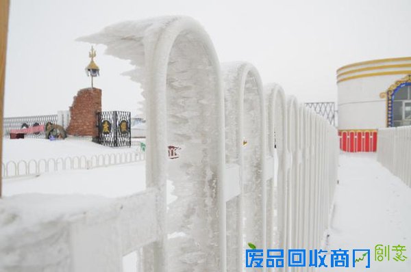 唯美内蒙古察右中旗草原黄花沟雪景 让人窒息