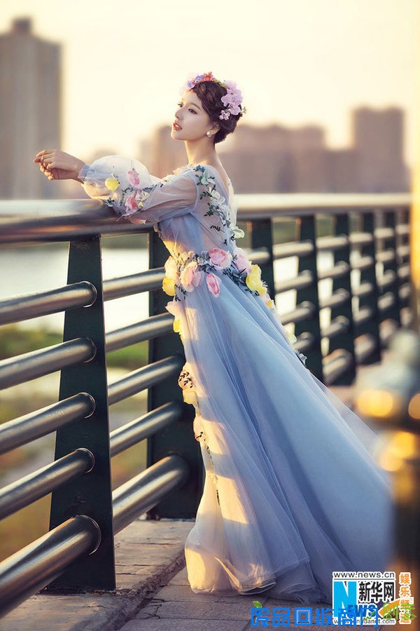 陈雅婷大片写真美若天仙 范冰冰同款美呆了