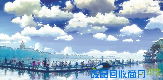 中国旅游新闻网：大学生把杭城美景照片做成漫画，美翻了