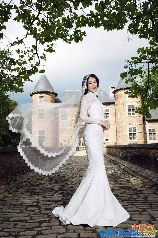 胡杏儿婚纱照美翻了 婚纱照拍摄地大揭秘(图)