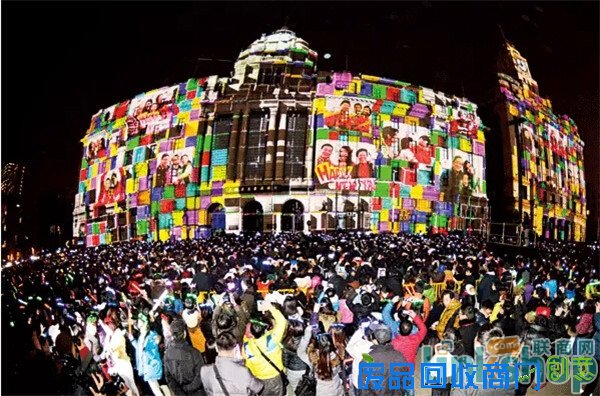 跨年夜玩创意合肥银泰中心将上演裸眼4D灯光秀