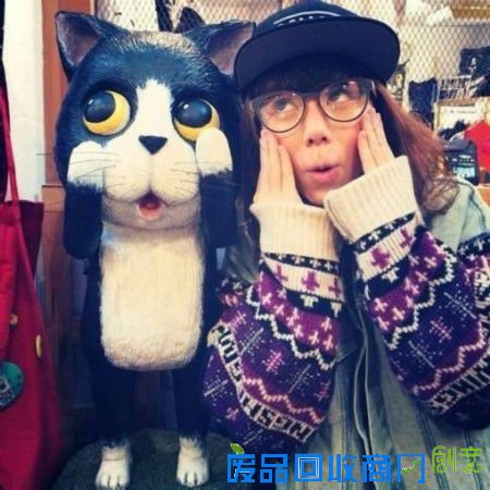 呆萌女神邓紫棋，居然跟猫也PK上了，这世上的动物都要被你K.O出自然界了！