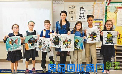 学生们的作品展示