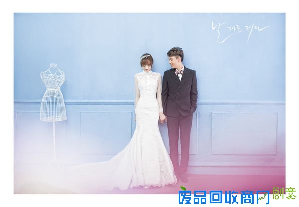 带您欣赏让人陶醉其中的韩式婚纱照