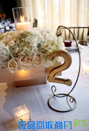 餐桌创意婚礼装饰 让你的婚礼美得羞花闭月