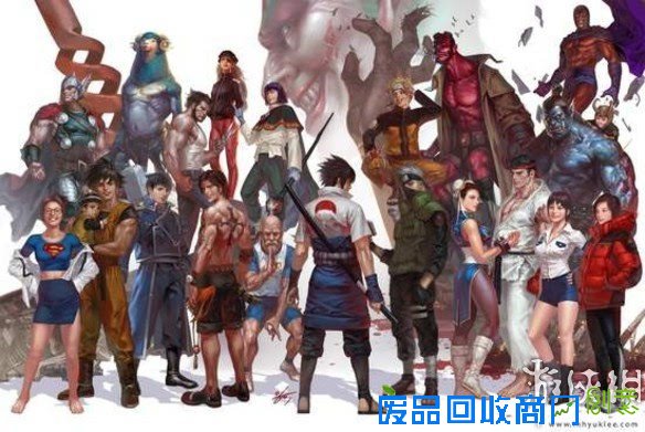 画师绘制真人写实风动漫角色 多了不少帅气与性感