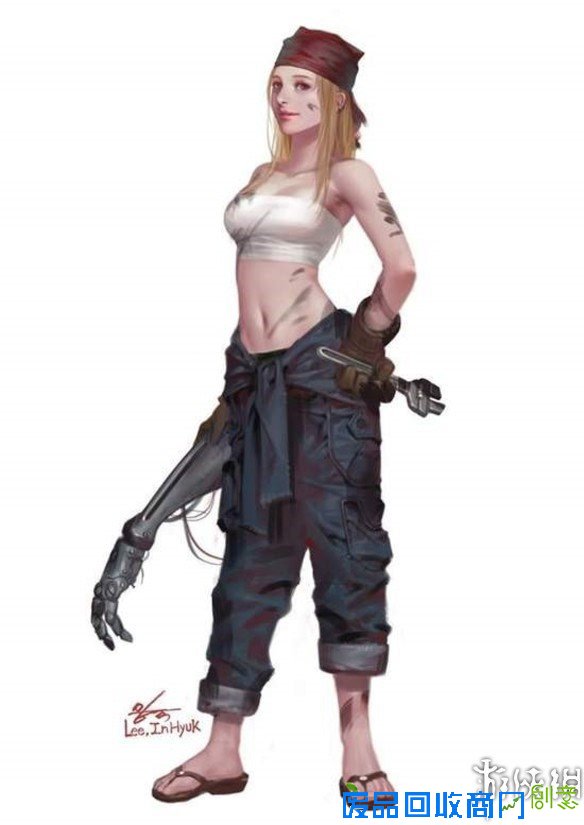 画师绘制真人写实风动漫角色 多了不少帅气与性感