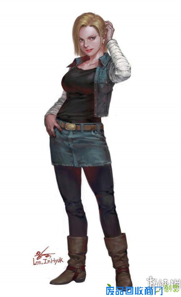 画师绘制真人写实风动漫角色 多了不少帅气与性感