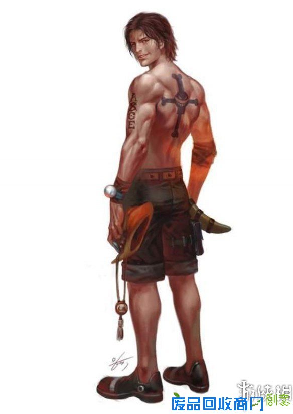 画师绘制真人写实风动漫角色 多了不少帅气与性感