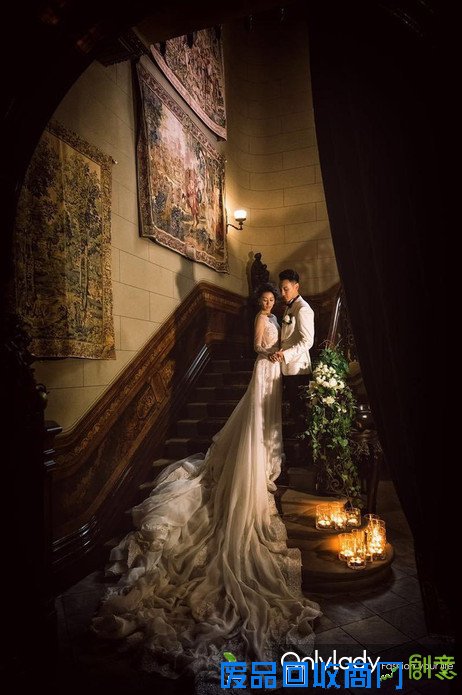 王阳明蔡诗芸唯美婚纱照浪漫温馨