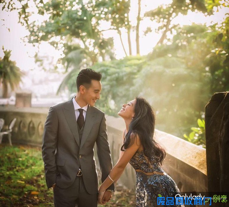 王阳明蔡诗芸唯美婚纱照浪漫温馨