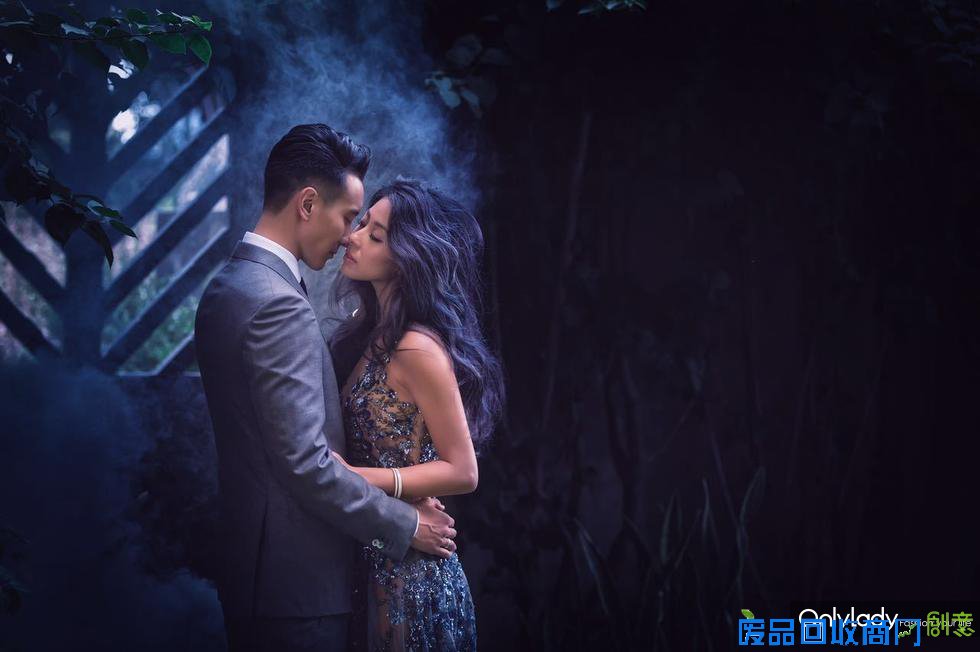 王阳明蔡诗芸唯美婚纱照浪漫温馨