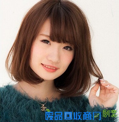 2016内扣短发发型图片 清新时髦又显脸瘦