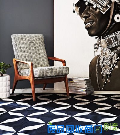 墙上能生花 地毯创意设计无边界