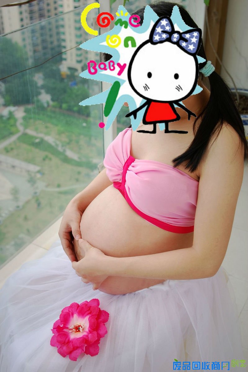低价转让孕妇艺术照服装
