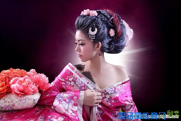 古风孕味艺术照 - 孕妇照片