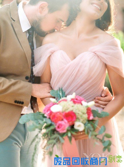 童话般的酒庄婚纱照 