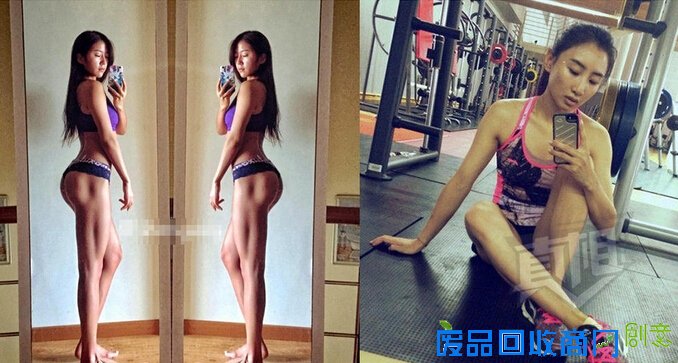 健身房的美女们又在刷屏了！不但人美 还很会拍照