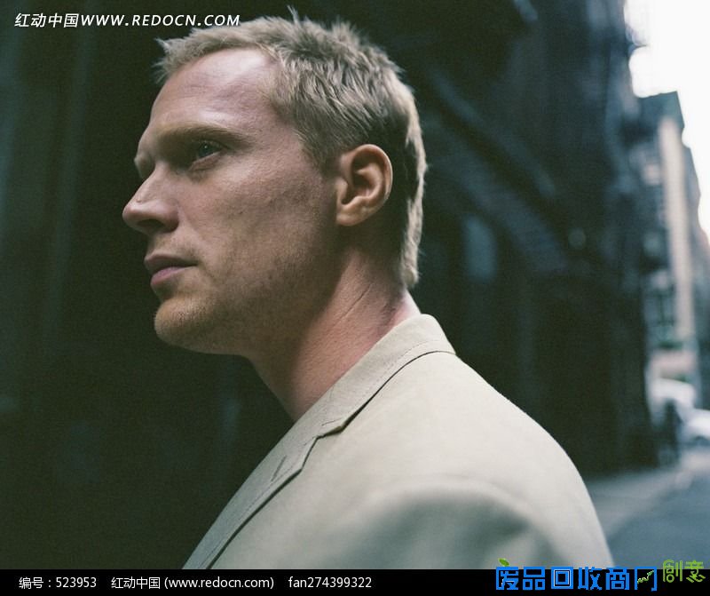 侧脸 的外国男人图片 编号 523953 男性男人 