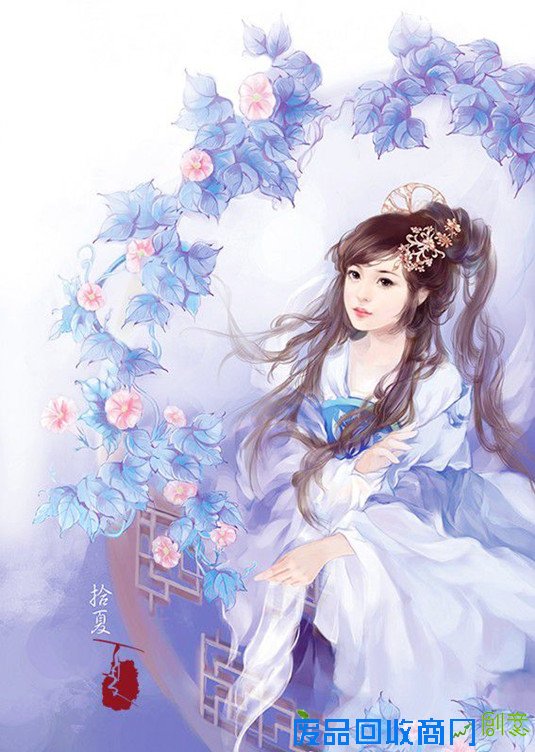 古风动漫美女 古代宫廷美女图片