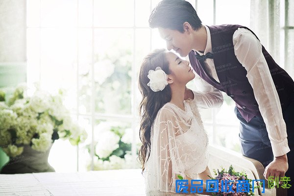 女高男矮怎么拍出最萌身高差婚纱照