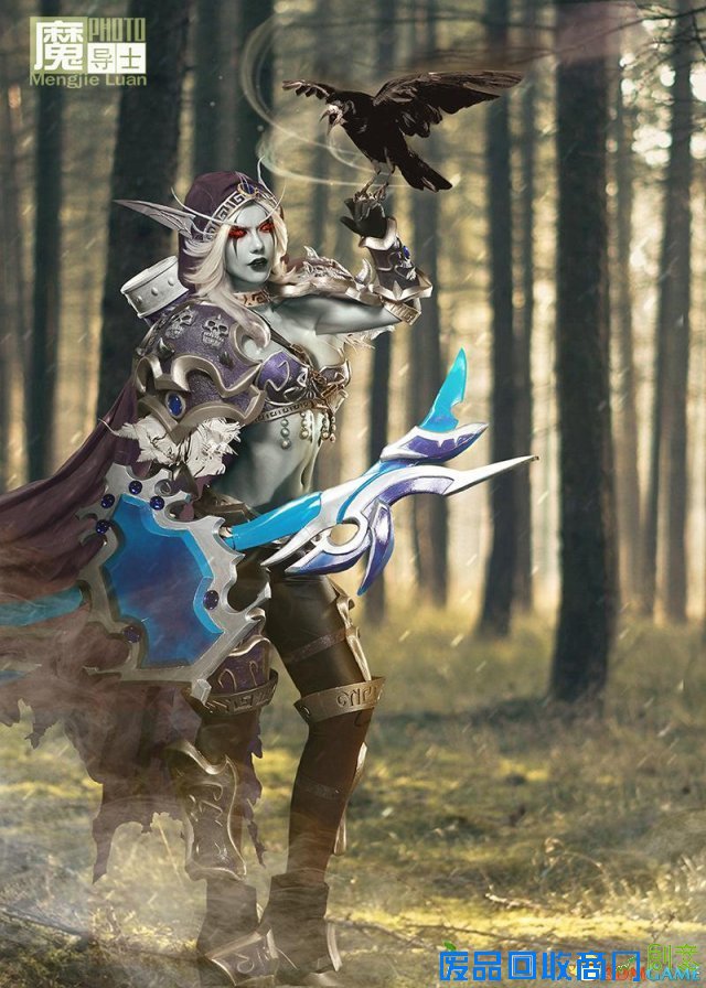 魔兽希尔瓦娜斯史诗级COS美图赏 不愧是新任大酋长