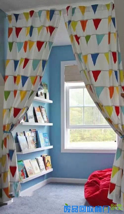 再贵重的礼物都不如给孩子一个阅读空间!20个家庭读书角创意总有适合你的