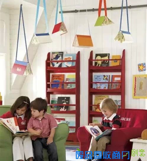 再贵重的礼物都不如给孩子一个阅读空间!20个家庭读书角创意总有适合你的
