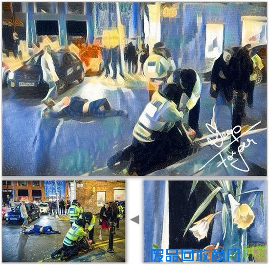 能将街头醉汉拍成世界名画 摄影师请收下我的膝盖