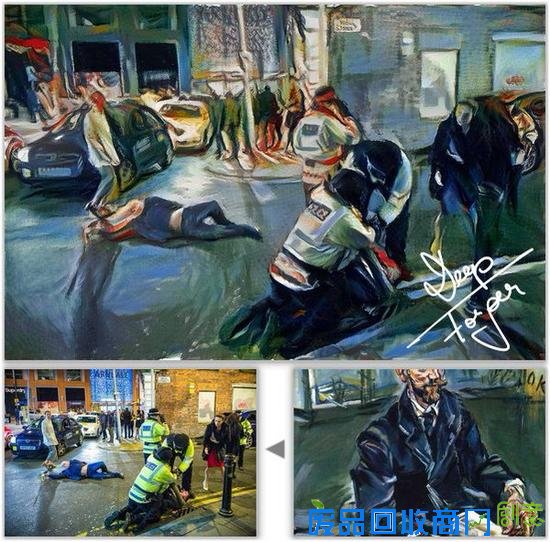 能将街头醉汉拍成世界名画 摄影师请收下我的膝盖